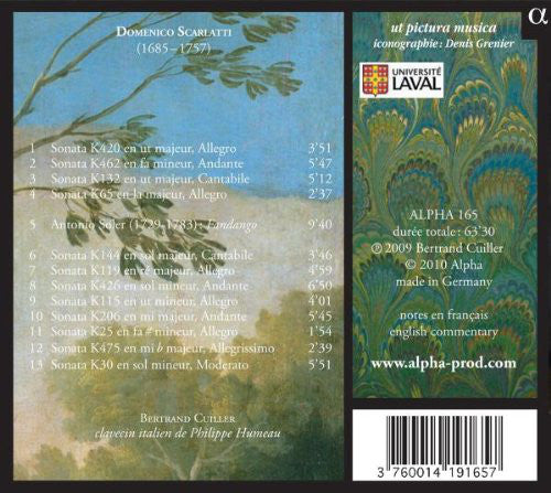 Domenico Scarlatti — Padre Antonio Soler - Bertrand Cuiller : Sonatas Per Cimbalo & Fandango (CD, Album)