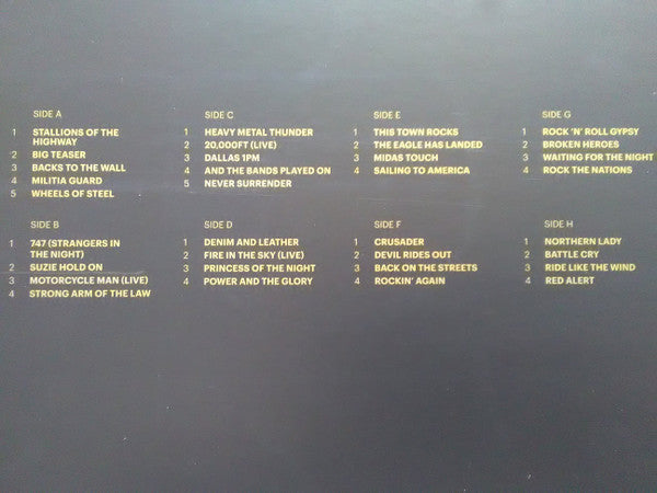 Saxon : Decade Of The Eagle: The Anthology 1979-1988 (4xLP, Comp)
