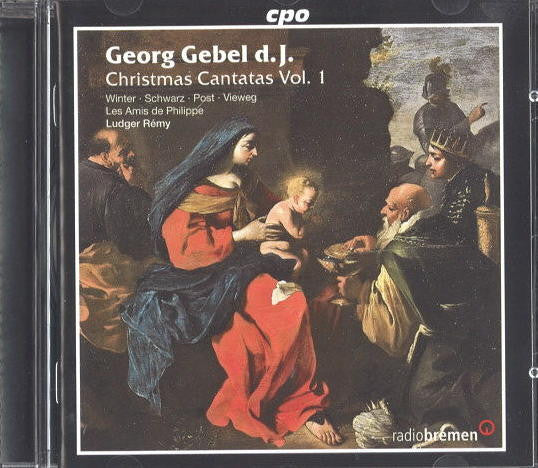 Georg Gebel d. J. - Veronika Winter, Britta Schwarz, Andreas Post, Matthias Vieweg, Les Amis De Philippe, Ludger Rémy : Christmas Cantatas Vol. 1 (CD, Album)