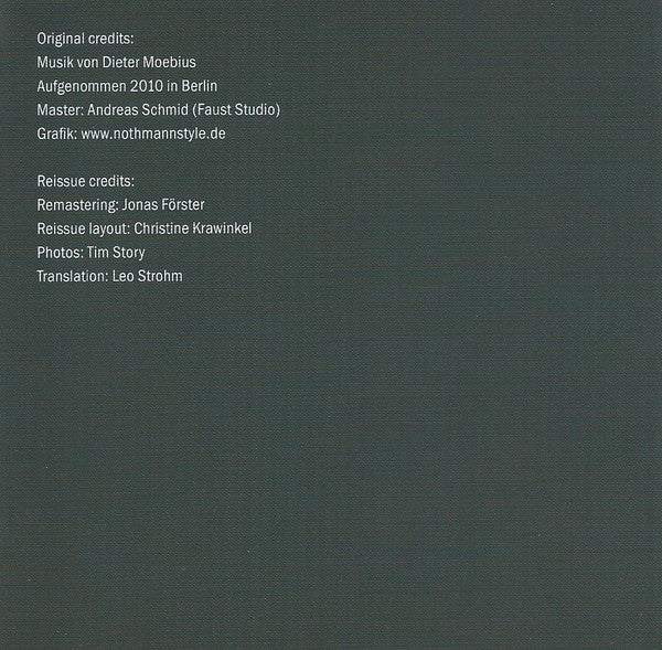 Dieter Moebius : Ding (CD, Album, RE, RM)