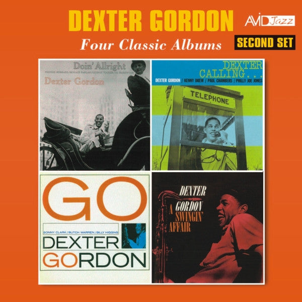 Dexter Gordon : Four Classic Albums (2xCD, Comp, RM)