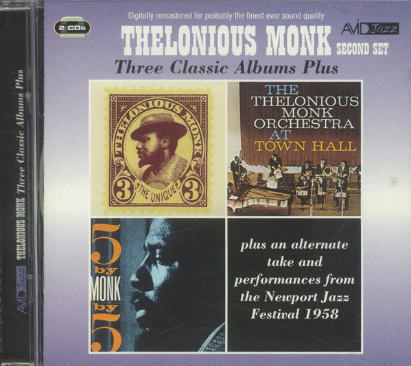 Thelonious Monk : Three Classic Albums Plus - Second Set (2xCD, Comp, RM)