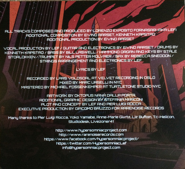 Lorenzo Esposito Fornasari : Hypersomniac (CD, Album)