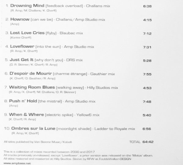 Amp : Q Factors (A Mixtape) (CD, Album)