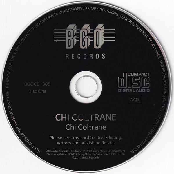 Chi Coltrane : Chi Coltrane / Let It Ride / Silk & Steel (2xCD, Comp, RM)