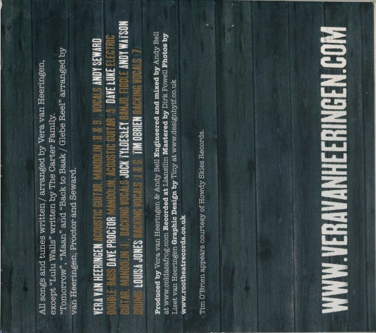 Vera Van Heeringen : Standing Tall (CD, Album)