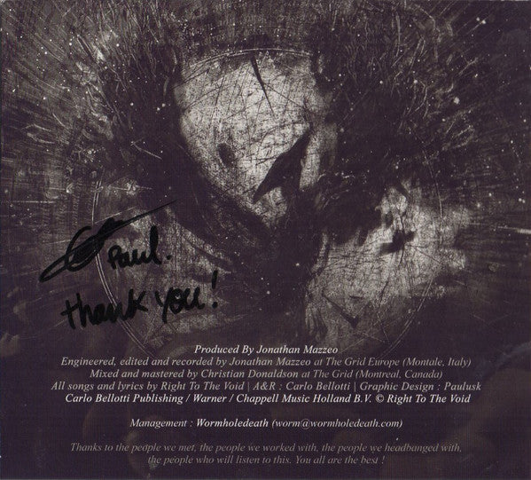 Right To The Void : Lunatio (CD, EP)