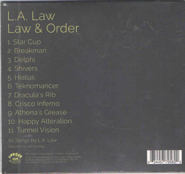 L.A. Law : Law & Order (CD, Album)