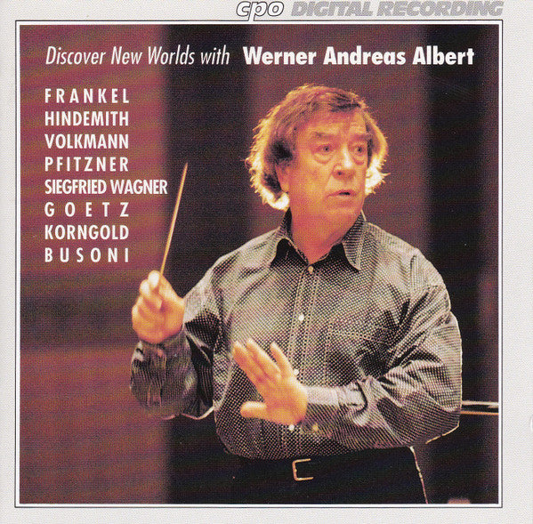 Werner Andreas Albert : Discover New Worlds With Werner Andreas Albert (CD, Comp)