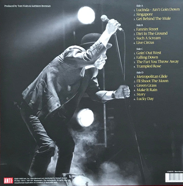 Tom Waits : Glitter And Doom Live (2xLP, Album, RE, RM, 180)