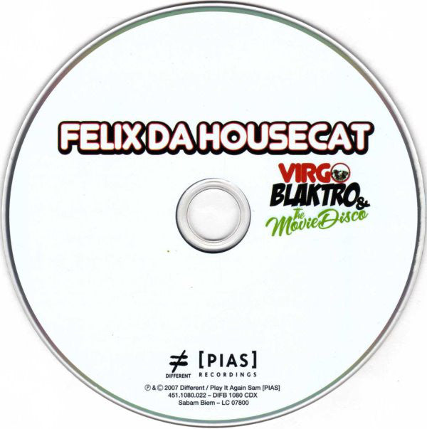 Felix Da Housecat : Virgo, Blaktro & The Movie Disco (CD, Album)