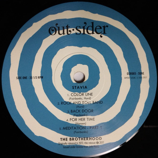The Brotherhood (9) : Stavia (LP, Album, RE, RM)