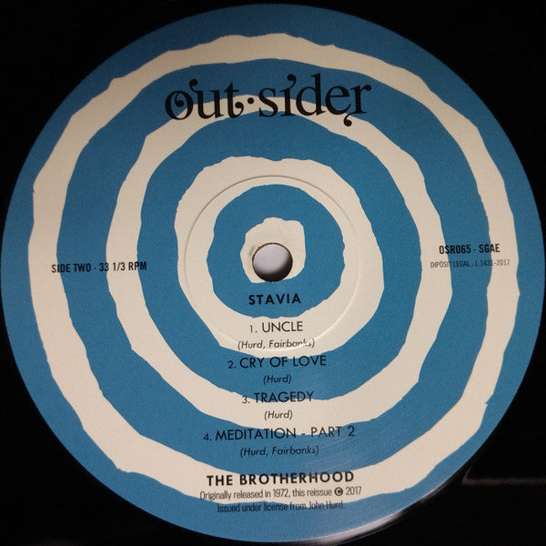 The Brotherhood (9) : Stavia (LP, Album, RE, RM)