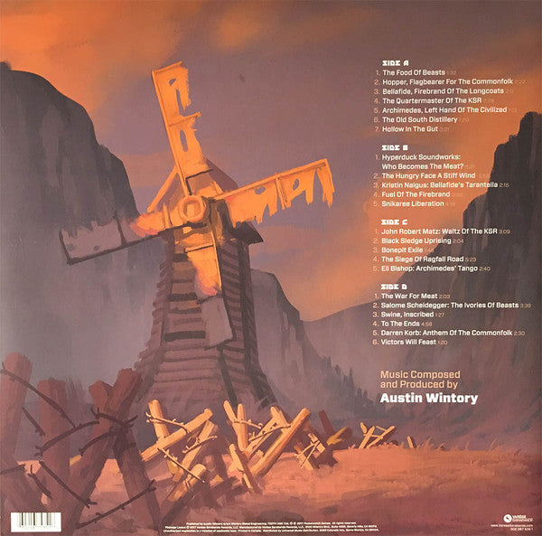 Austin Wintory : Tooth And Tail (2xLP, Album)
