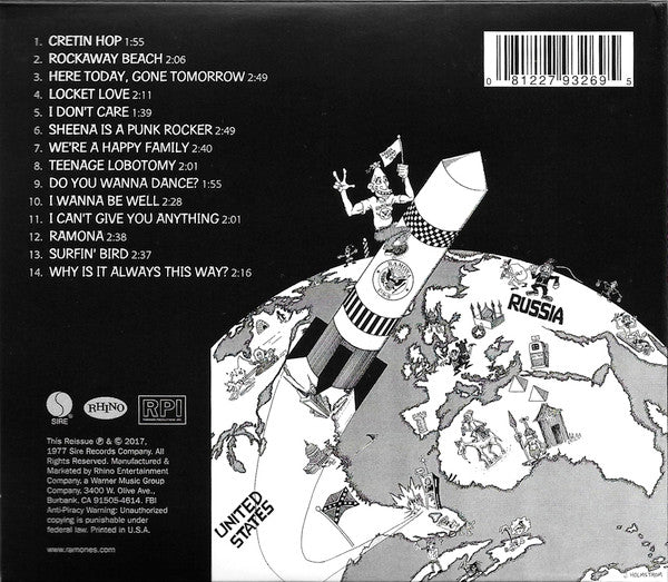 Ramones : Rocket To Russia (CD, Album, RE, RM, Son)
