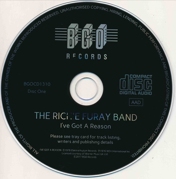 Richie Furay, The Richie Furay Band : I've Got A Reason/Dance A Little Light/I Still Have Dreams (2xCD, Comp, RM)