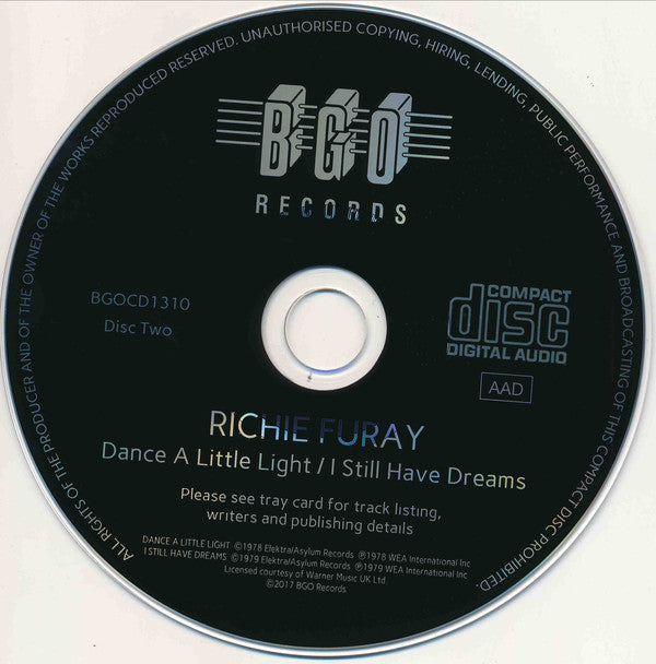 Richie Furay, The Richie Furay Band : I've Got A Reason/Dance A Little Light/I Still Have Dreams (2xCD, Comp, RM)