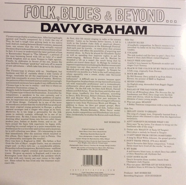 Davy Graham : Folk, Blues & Beyond... (LP, Album, RE, 180)