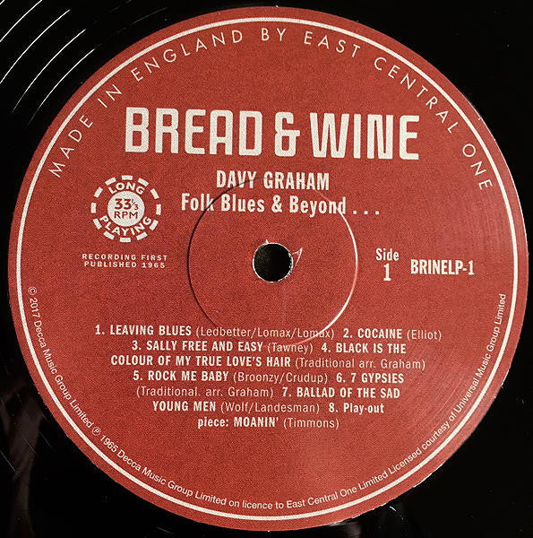 Davy Graham : Folk, Blues & Beyond... (LP, Album, RE, 180)