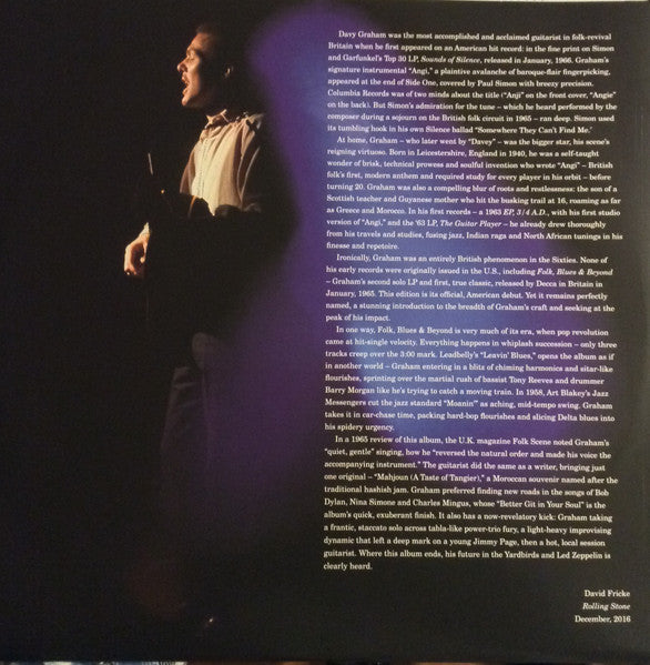 Davy Graham : Folk, Blues & Beyond... (LP, Album, RE, 180)
