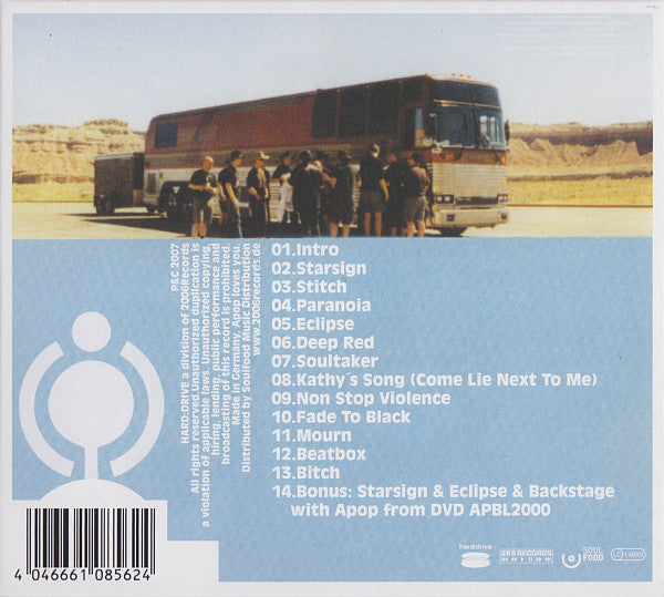 Apoptygma Berzerk : APBL 2000: Apoptygma Berzerk Live 2000 (CD, Album, Dlx, Enh, RE, RM)