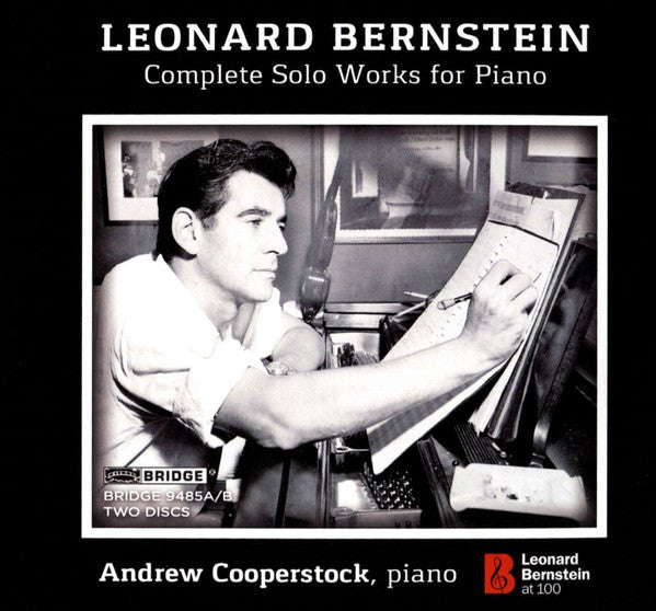 Leonard Bernstein, Andrew Cooperstock : Complete Solo Works For Piano (2xCD, Album)