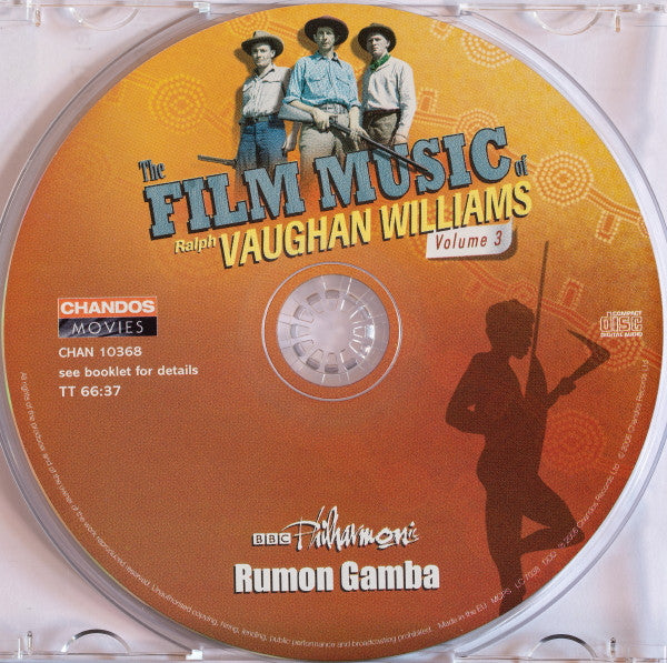 Ralph Vaughan Williams, Rumon Gamba, BBC Philharmonic : The Film Music Of Ralph Vaughan Williams Volume 3 / Bitter Springs / The Loves Of Joanna Godden / Story Of A Flemish Farm (CD, Album)