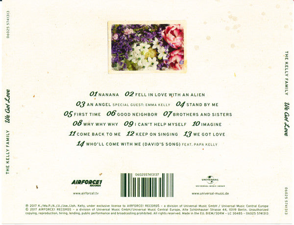 The Kelly Family : We Got Love (CD, Album)