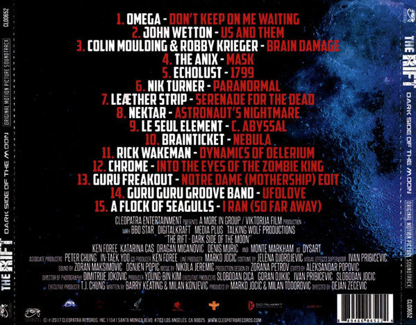Various : The Rift - Dark Side Of The Moon (Original Motion Picture Soundtrack) (CD, Album)