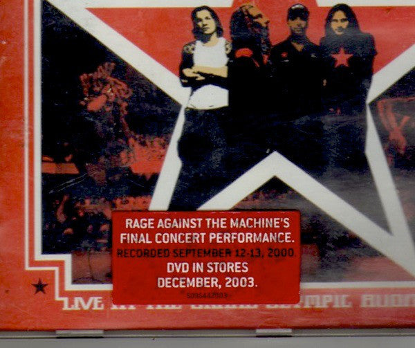 Rage Against The Machine : Live At The Grand Olympic Auditorium (CD, Album)