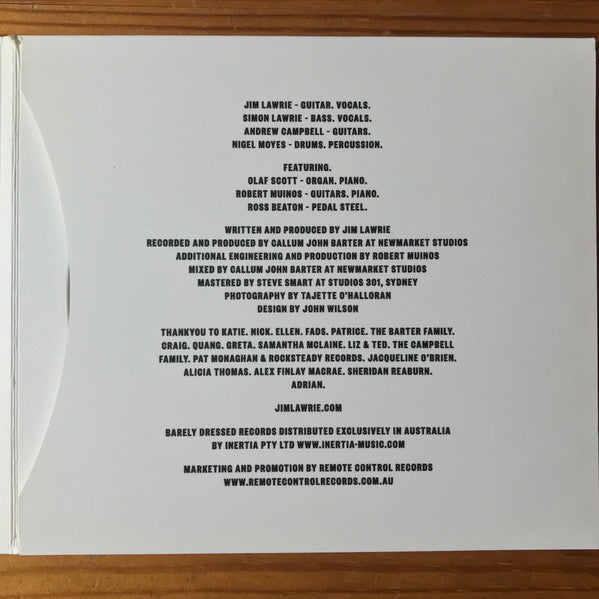 Jim Lawrie (2) : Slacker Of The Year (CD, Album)