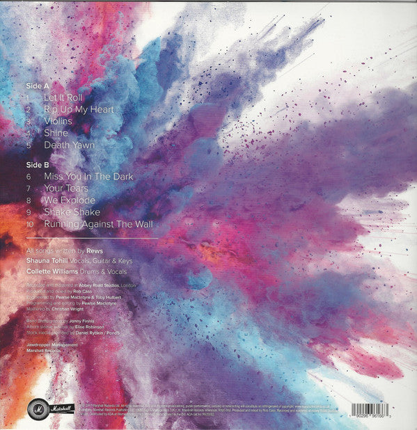 Rews : Pyro (LP, Album, Whi)