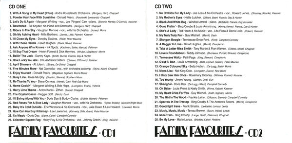 Various : Family Favourites (2xCD, Comp, Mono)