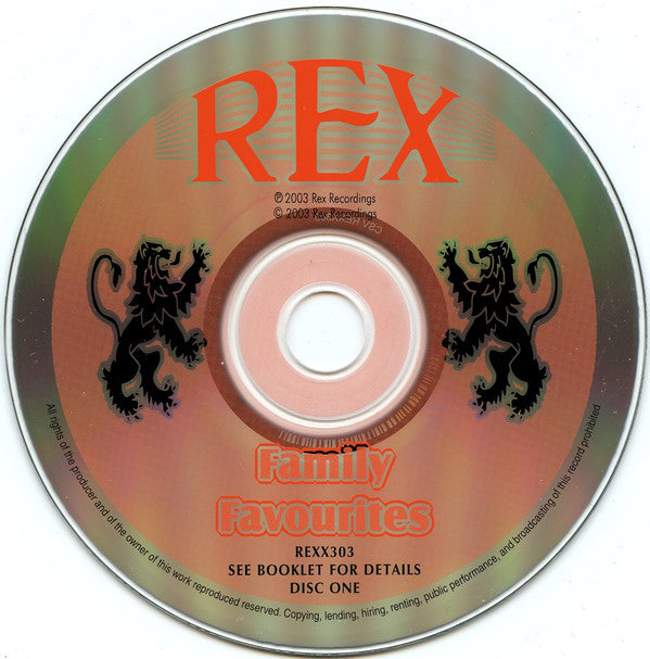 Various : Family Favourites (2xCD, Comp, Mono)
