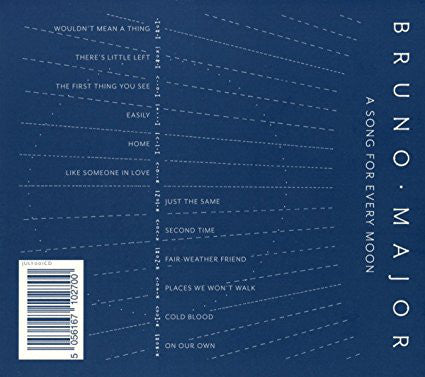 Bruno Major : A Song For Every Moon (CD, Album)