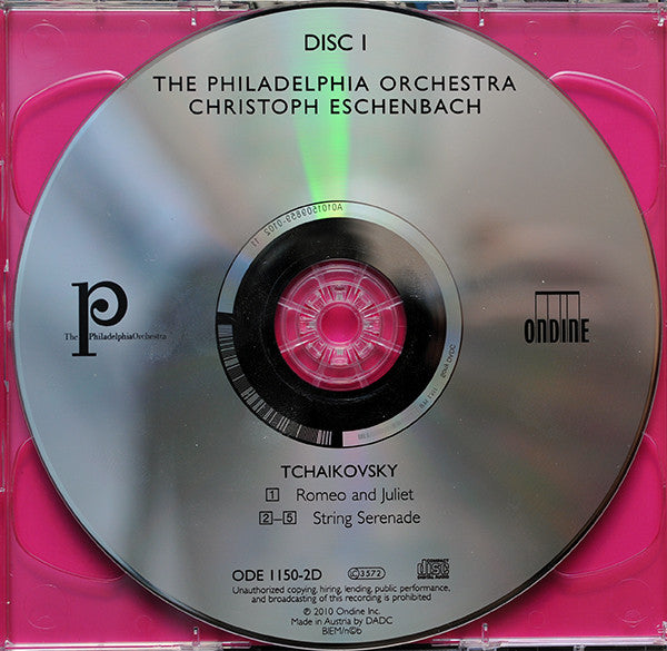 Pyotr Ilyich Tchaikovsky, Victor Ewald / Christoph Eschenbach, The Philadelphia Orchestra : Romeo And Juliet • String Serenade • Francesca Da Rimini • Brass Quintets Nos. 1 & 3 (2xCD, Album)