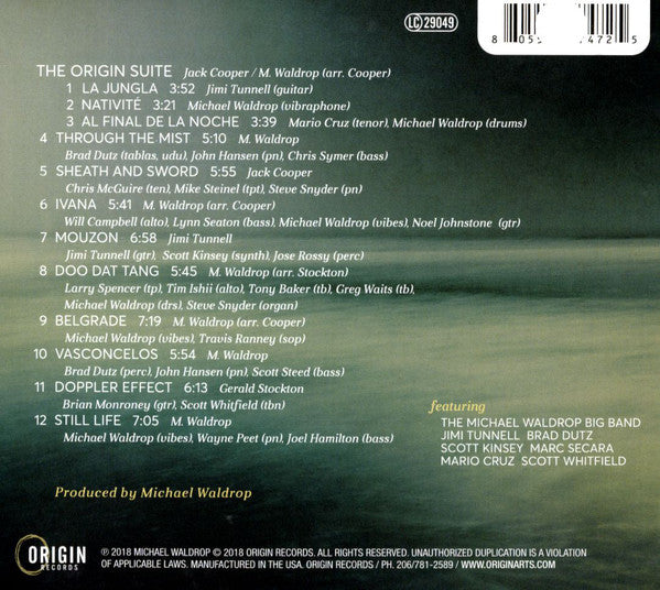 Michael Waldrop, Michael Waldrop Big Band : Origin Suite (HDCD, Album)