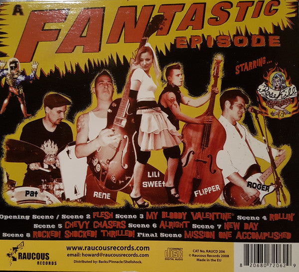 Rosekill : Rocked! Shocked! Thrilled! (CD, Album, RE)