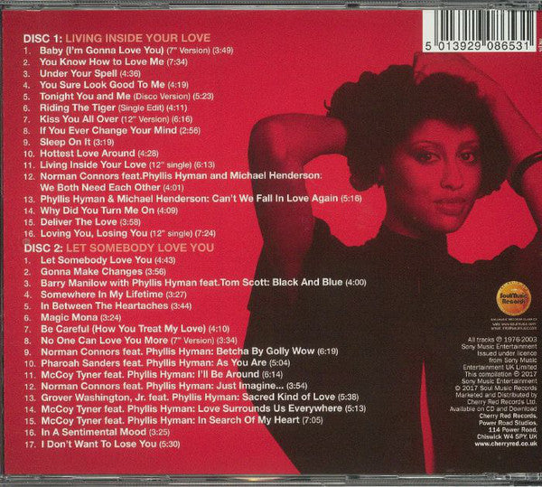 Phyllis Hyman : Deliver The Love (The Anthology) (2xCD, Comp, RM)