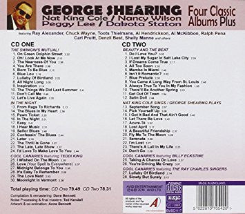 George Shearing : Four Classic Albums Plus (2xCD, Comp)