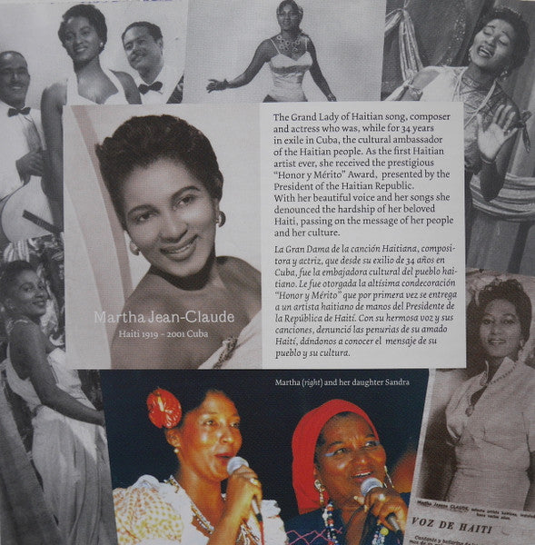 Sandra Mirabal & Jakob Klaasse : Cadencia - Songs From Haiti And Cuba (CD, Album)