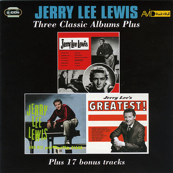 Jerry Lee Lewis : Three Classic Albums Plus (2xCD, Comp, RM)