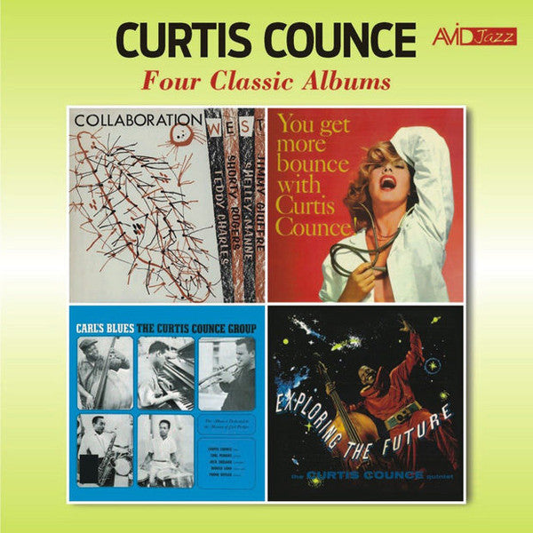 Curtis Counce : Four Classic Albums (2xCD, Comp)