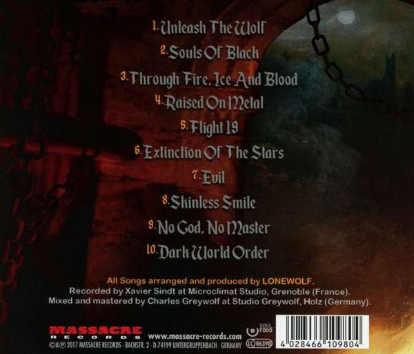 Lonewolf : Raised On Metal (CD, Album)