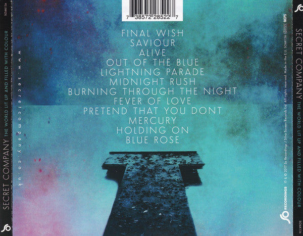 Secret Company : World Lit Up And Filled With Colour  (CD, Album)