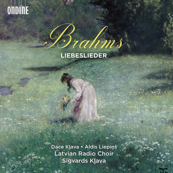 Johannes Brahms, Dace Kļava, Aldis Liepins, Latvian Radio Choir, Sigvards Kļava : Liebeslieder (CD, Album)