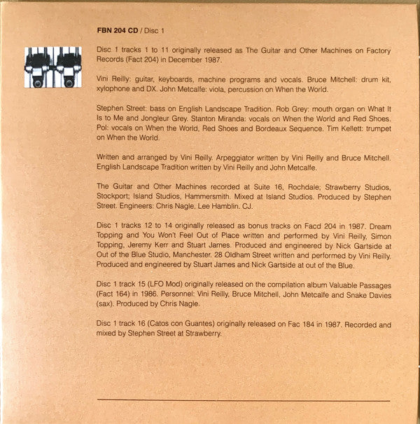 The Durutti Column : The Guitar And Other Machines Deluxe (CD, Album, RE, RM + CD, Comp, RM + CD, Album, RE, )
