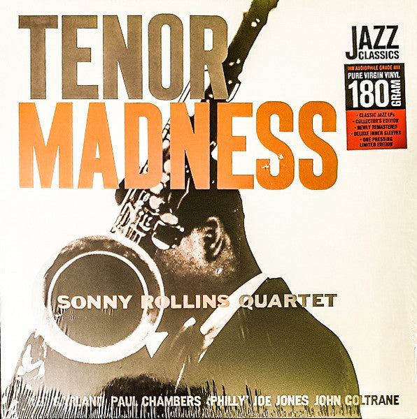 Sonny Rollins Quartet : Tenor Madness (LP, Album, Mono, Ltd, RE, RM, 180)