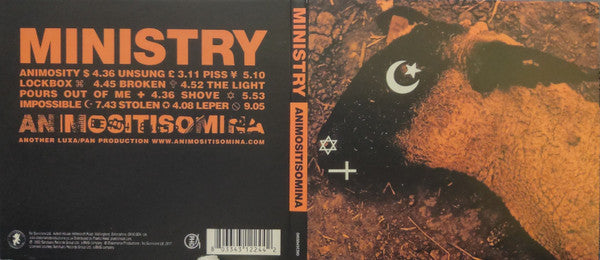 Ministry : Animositisomina (CD, Album, RE, Dig)
