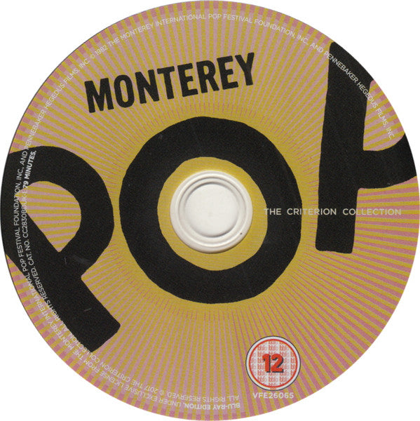 Various : The Complete Monterey Pop Festival (Box, Dlx, RE, 4K  + 3xBlu-ray, Multichannel)